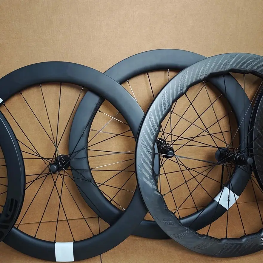 

Lightweight Wheelset 700C Road Bike Carbon Wheelset 2628mm Wide 45 50 55 60mm Tubeless Bicycle Disc Brake HG/SRAM XDR