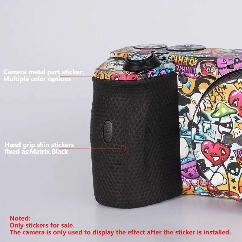 For Sony A6600 Camera Sticker Decal Film Protective Skin Anti-Scratch Protector Coat