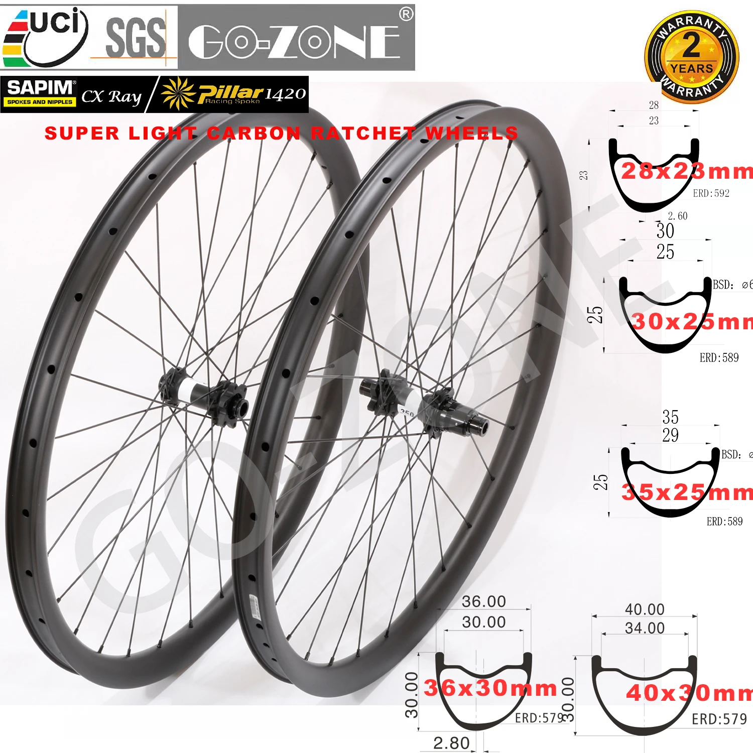 1205g Super Light 29er MTB Carbon Wheels Tubeless DT 350/DT 240 Ratchet System UCI Approved Thru Axle / Boost MTB Wheelset 29