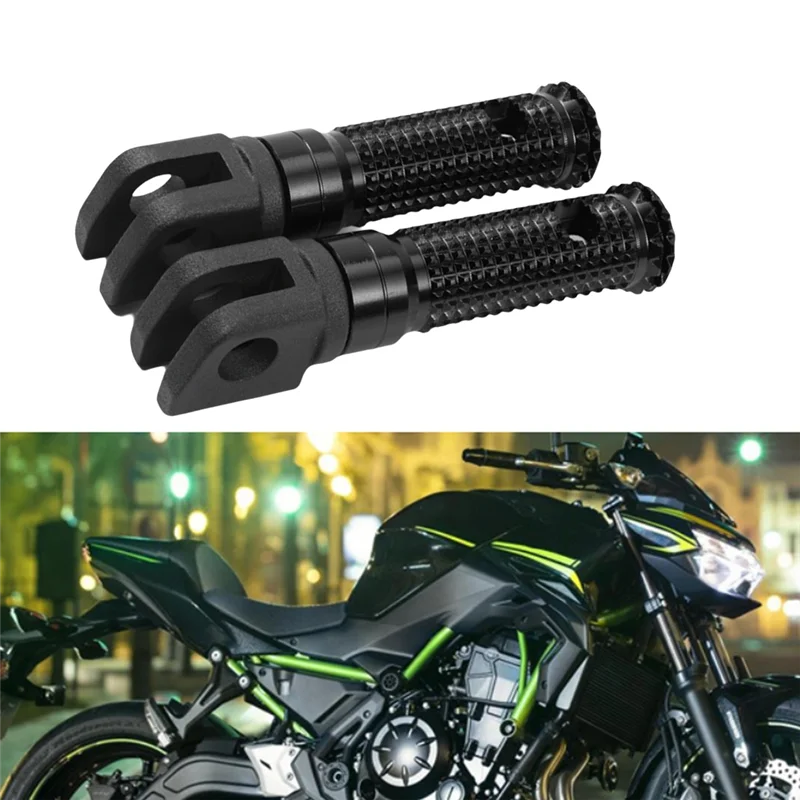 

AU04 -For Kawasaki Z900 Z650 Z1000 EX250R Compatible Motorcycle Front Foot Pegs Pedal Rest For Rider