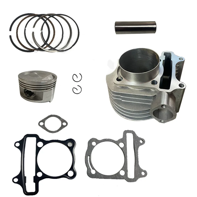 61mm Big Bore Cylinder Kit For GY6 150cc 152QMI 157QMJ Haomai 180cc Upgrade 15mm Pin
