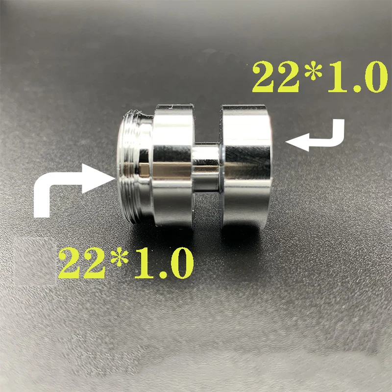 調整可能なステンレス鋼のキッチン蛇口,m22,スイベルエアレーターアダプター,360度エアレーターコネクター