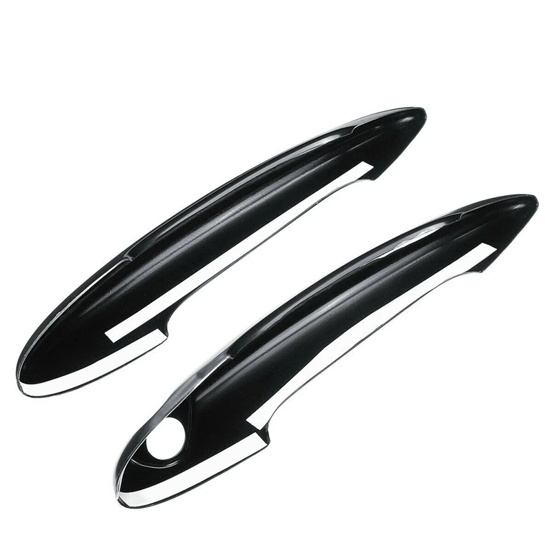 10 Pcs ABS Black Door Handle Cover For MINI Cooper S R50 R53 R56