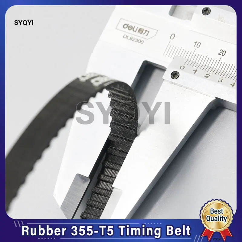 Best Quality Rubber 355-T5 Trapezoid Closed Loop Timing Belt