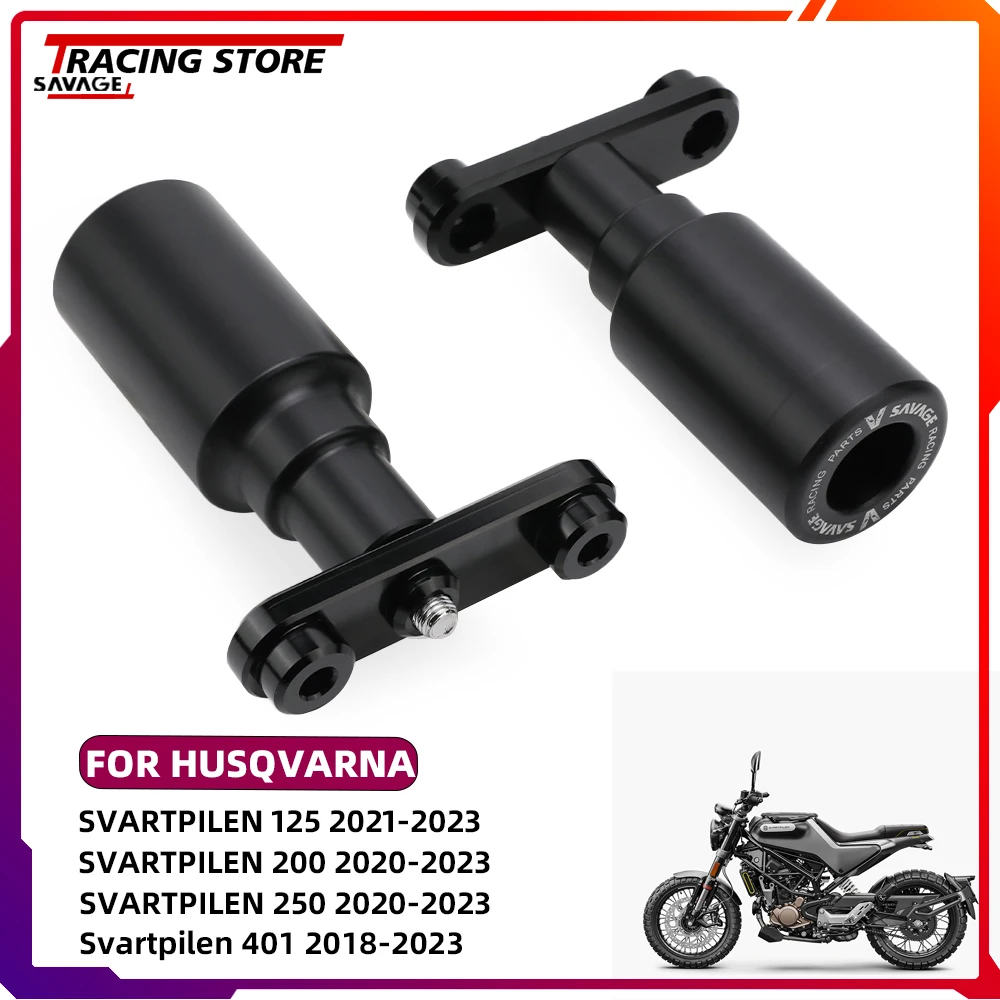 

Frame Sliders Guard Pad Crash Engine Protector For Husqvarna Svartpilen 125 200 250 401 Vitpilen 401 250 Falling Protection 2023