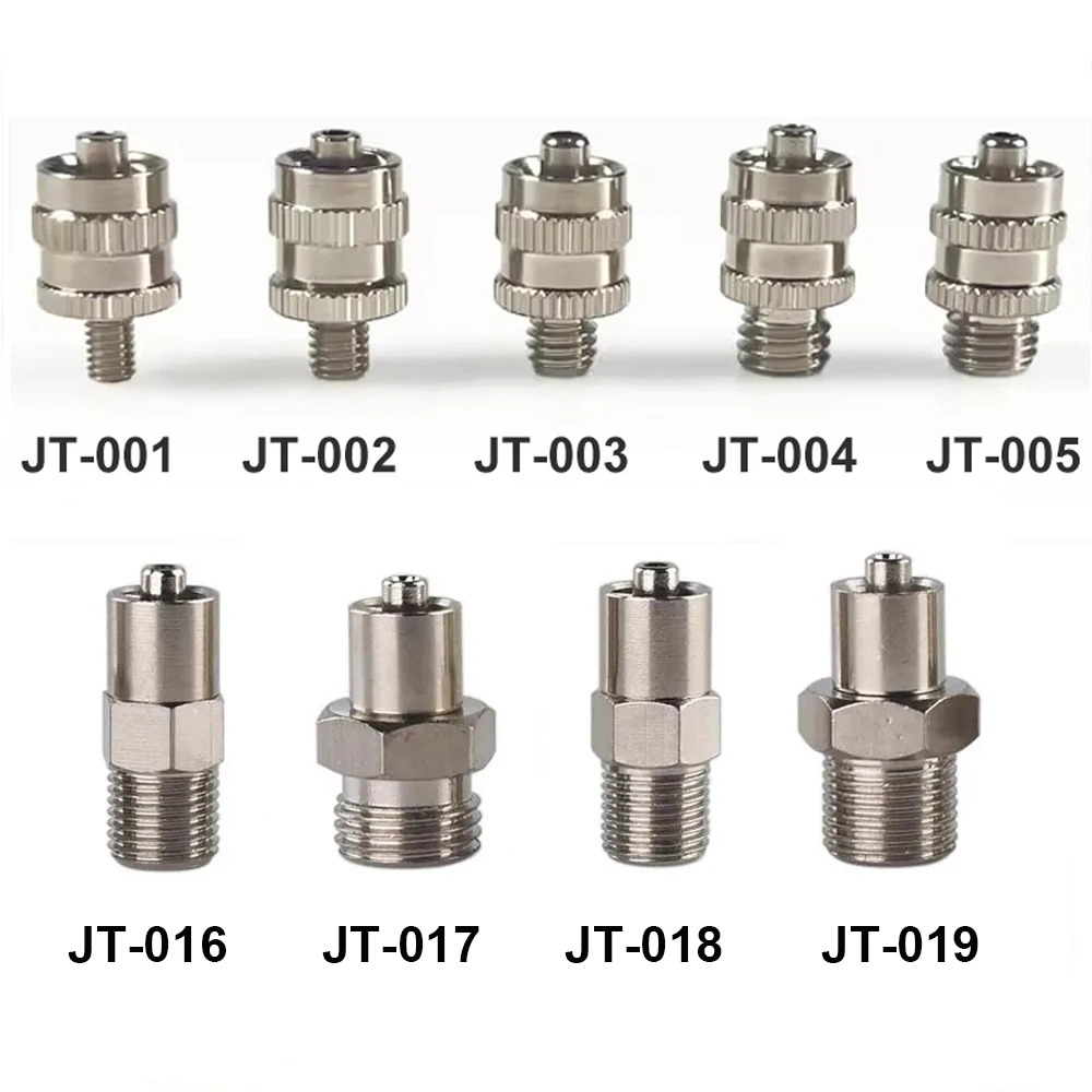 Universal Threaded Luer Lock Coupler: Converts M5/M6/M8 to G1/4/G1/8 for Quick-Connect Systems