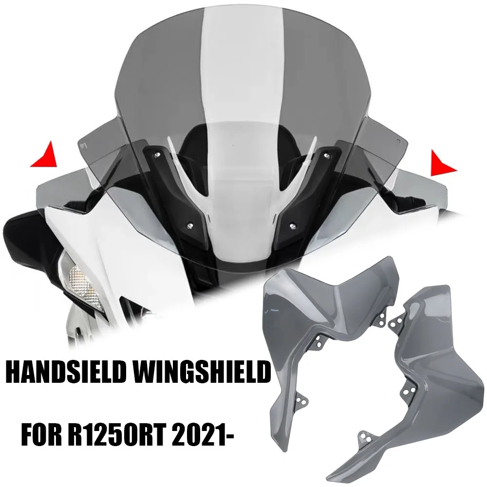 

new Motorcycle Accessories For BMW R1250RT R 1250 RT 2021 2022 2023 Acrylic Side Windshield Windscreen Handshield Wind Deflector