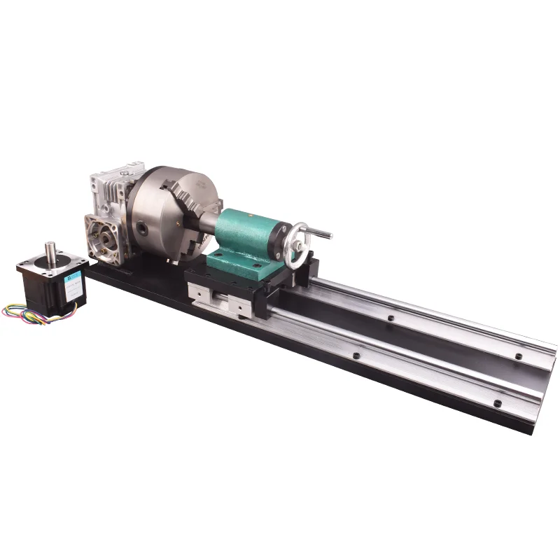 Rotation Axis 4th Axis Rotary Table 3-jaw Chuck Turntable Cnc Rotary 4 Axis For CNC Router Woodworking Engraving