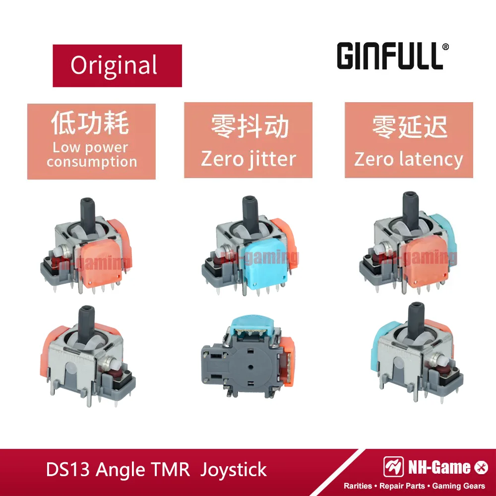 

1/2PCS 2nd Generation TMR Electromagnetic Joystick DS13 MAX 3D Analog Stick Rocker for PS5 for PS4 Xbox for Gamepad Controller