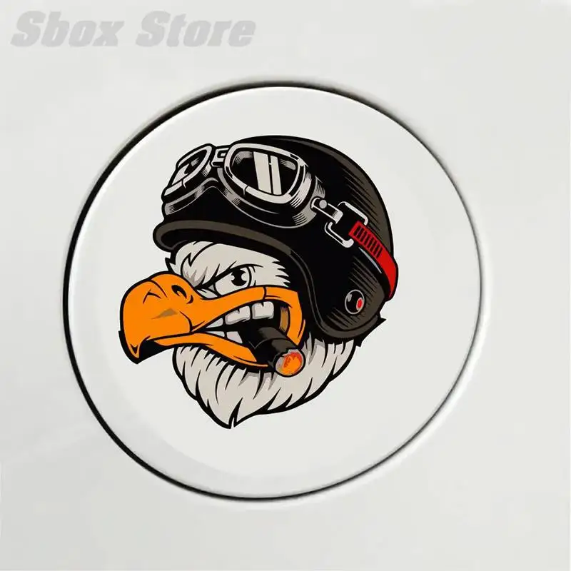 Personalized Sticker Motorcycle Stickers AMERICAN EAGLE HELMET Exterior Parts Waterproof Vinyl Decals Car Accessories Products