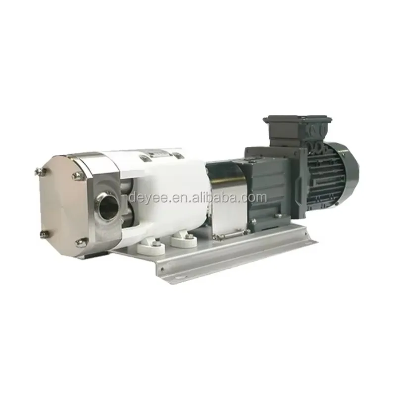 DEYI China Food Grade Stainless Steel 304/316L Rotary Lobe Pump Lobular Pump