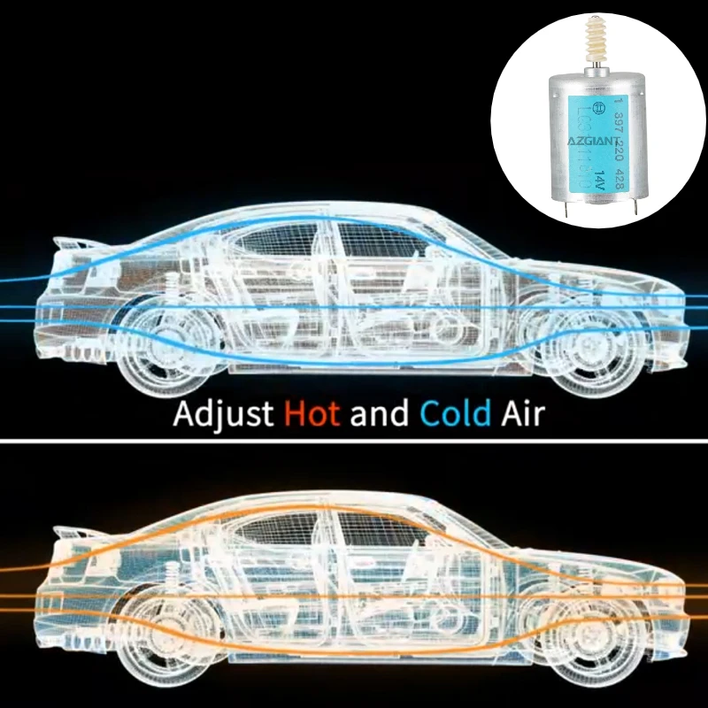 

AZGIANT for 2004-2011 Audi A6 Avant A/C Air Heater Core Flap Servo Climate Control Motor High Speed Air Conditioning Parts