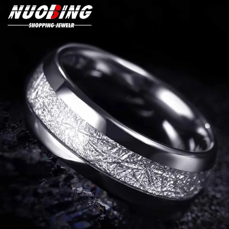 

Fashion Customization Your Exclusive Jewelry Titanium Steel Ring Men's Mist Loose Silk Women's Ring Bride Jewelry Party Gift