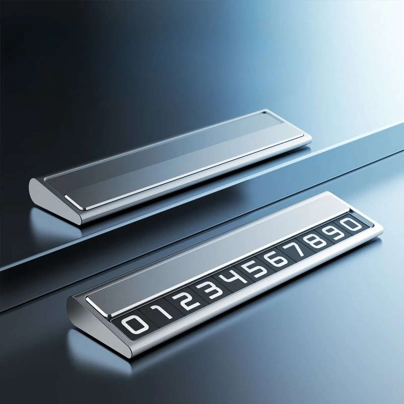 1 قطعة بطاقة ركن السيارة المؤقتة رقم الهاتف حامل هاتف السيارة لوحة رقم الهاتف اكسسوارات السيارات التصميم