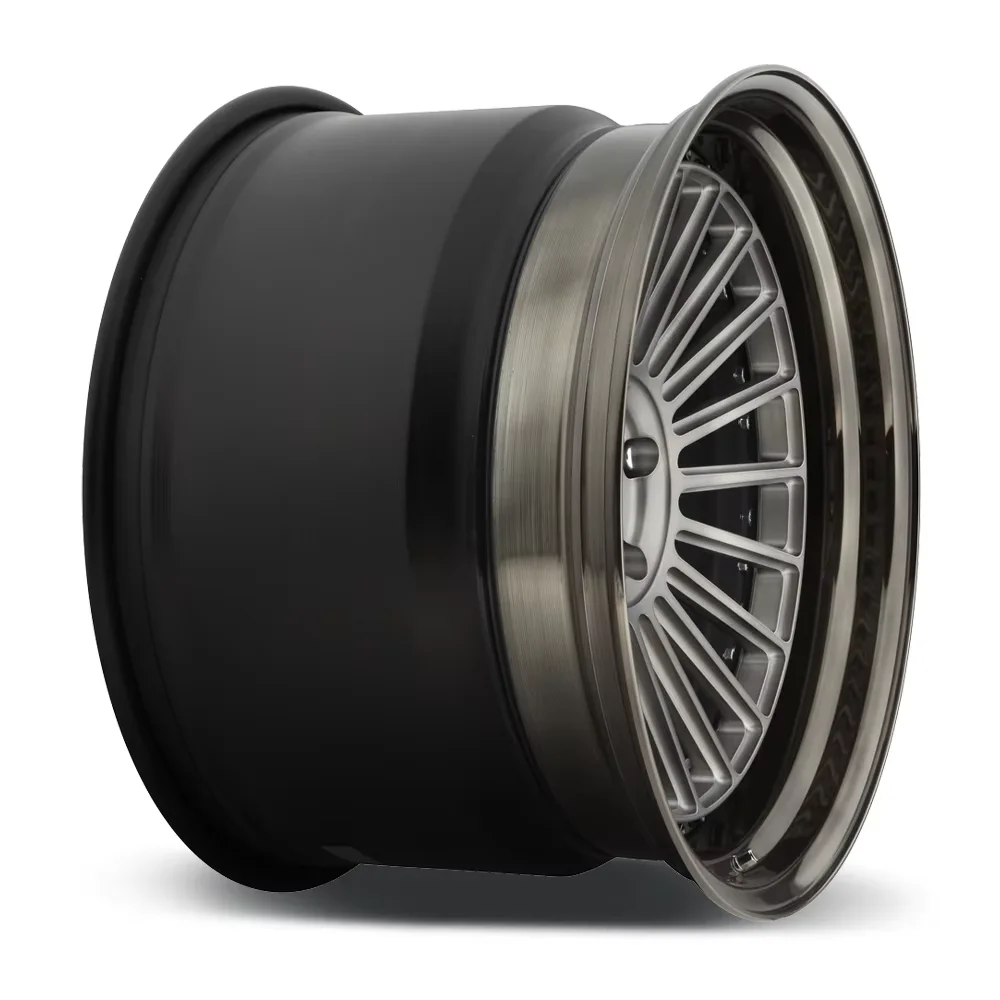 GPW Quality High Strength Customized Rims Manufacturers 18 20 Inch 5x112 2 Pcs 3 Piece Wheel Rims Deep Dish Wheels