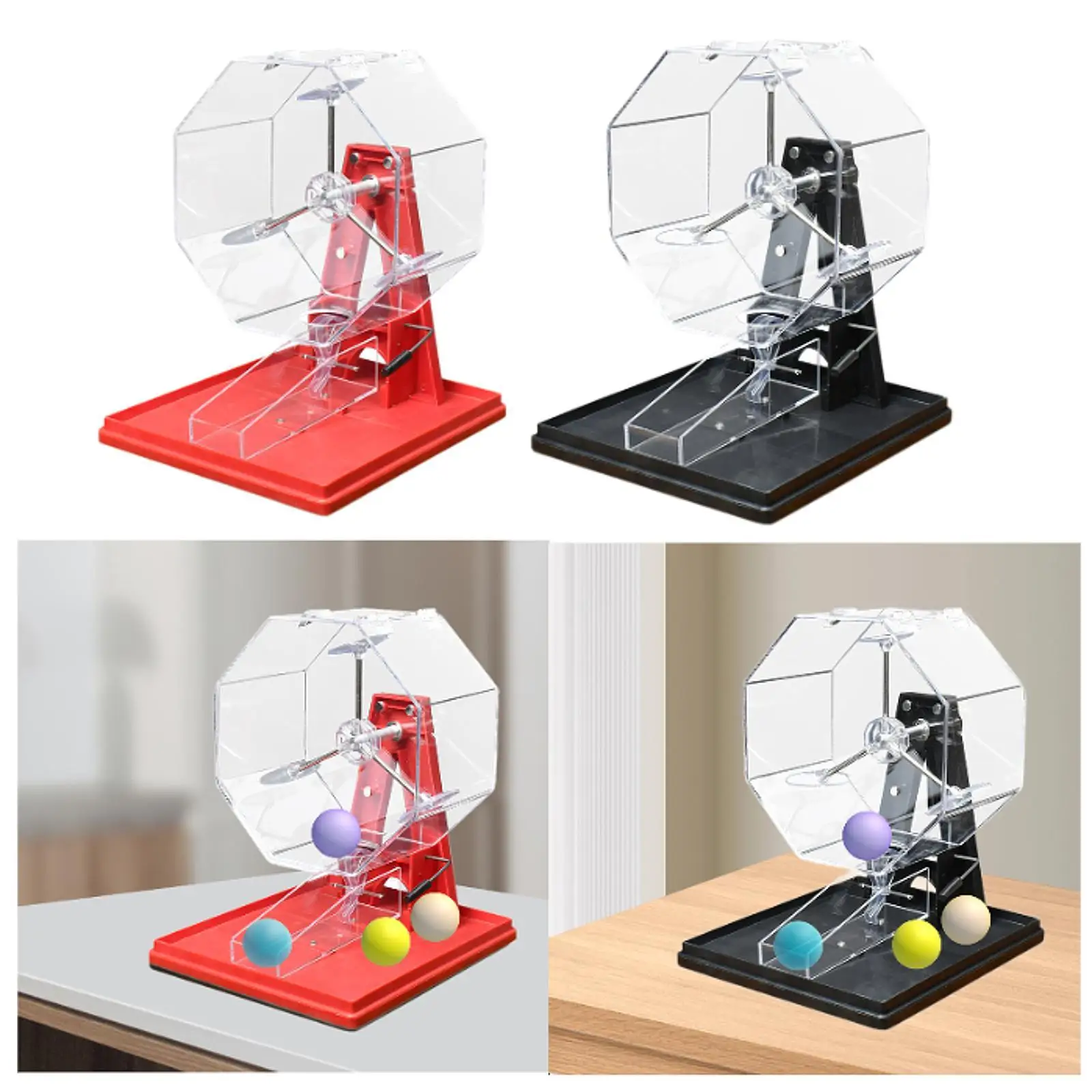 

SHAKE Fortunate Ball Machine Gaming Lotto Ball Machine Bingo Machine Cage for Indoor Adults Holiday Barbeque Family Game Night