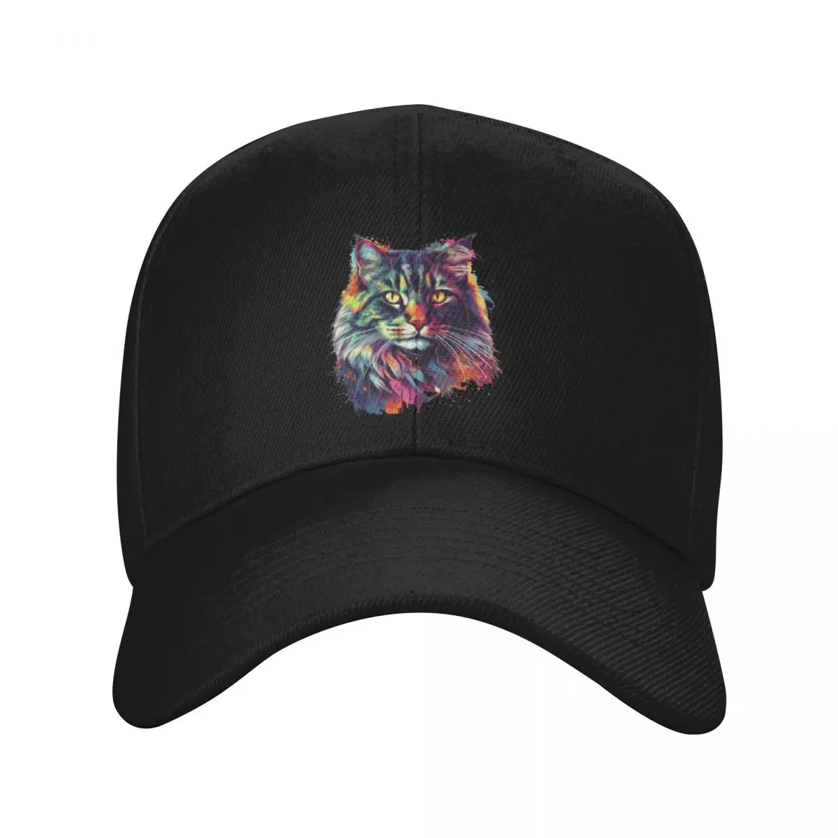 Norwegian forest cat Baseball Cap Golf Cap Sun Cap Golf Hat Man Woman Hats Men's