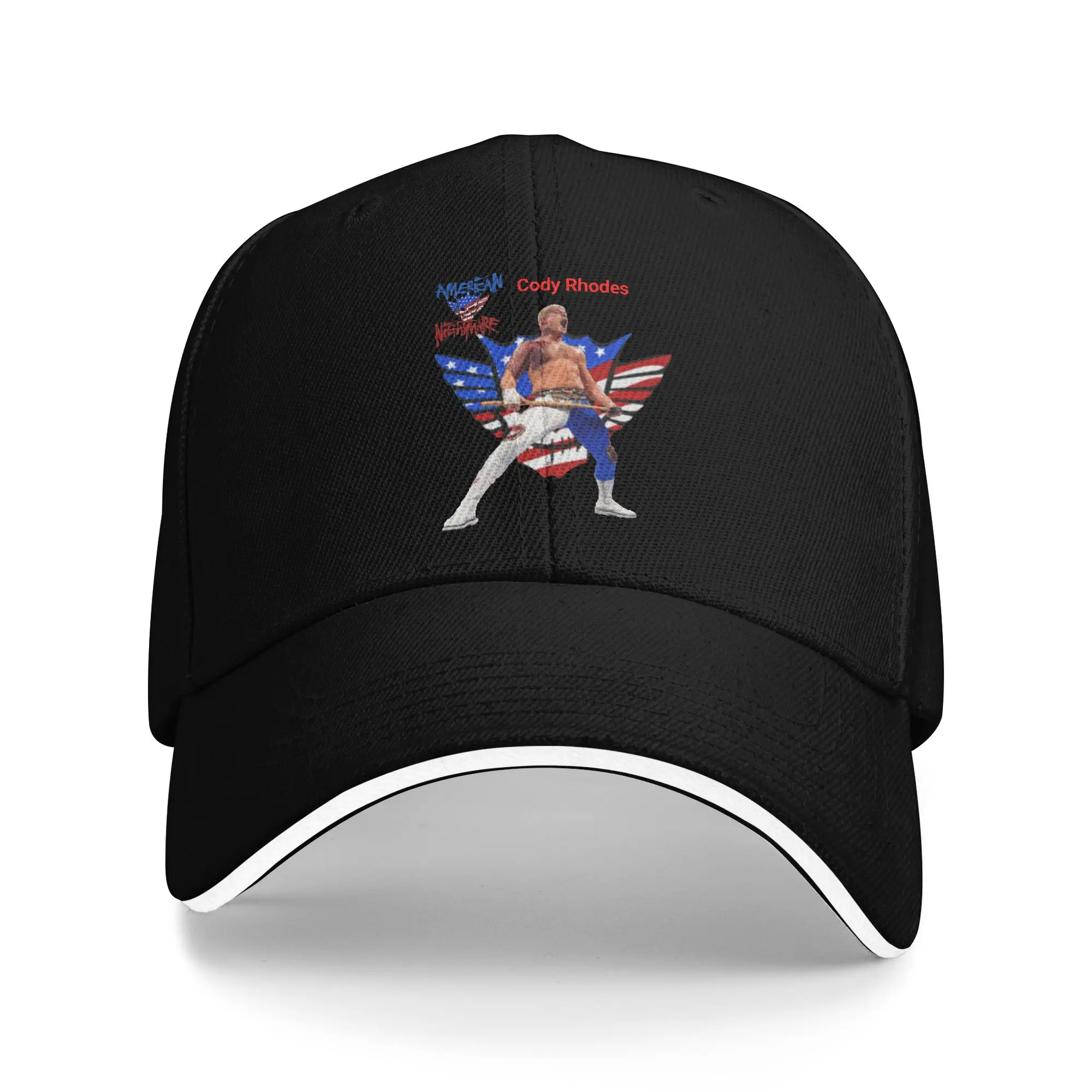 American Nightmare Cody Rhodes Abdul Jalil Sandwich Hat Adult ,Hip-Hop,Baseball Cap  Hats Polyester Sun Caps Winter Cap