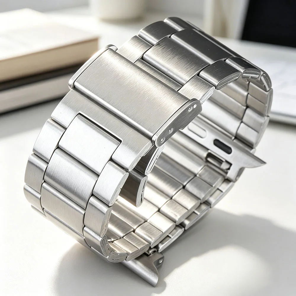 Thin Stainless Steel Band for Apple Watch Series 49mm 46mm 45mm 44mm 42mm 41mm 40mm Strap iWatch Ultra SE 11 10 9 8 7 6 5 4