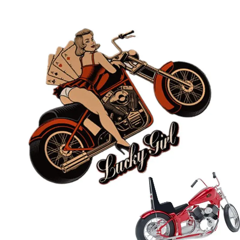 Automotive Sticker Funny Motorcycle Sticker Hat Decal Sexy Woman Car Decals Funny Car Stickers Motocross Stickers For Cars