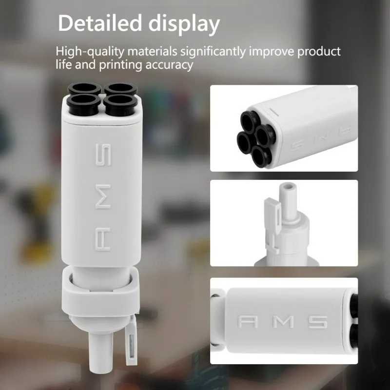 For Bambu Lab 3D Printer AMS Lite Filament Hub Five Way Components Switch Consumables Printing For Bambulab A1/A1 Mini Parts