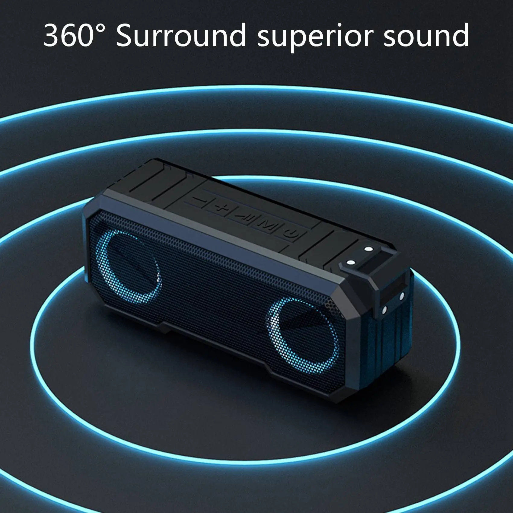 

Efficient X8 Bluetooth Speaker Wireless Waterproof Speaker 3D Stereo(Black)