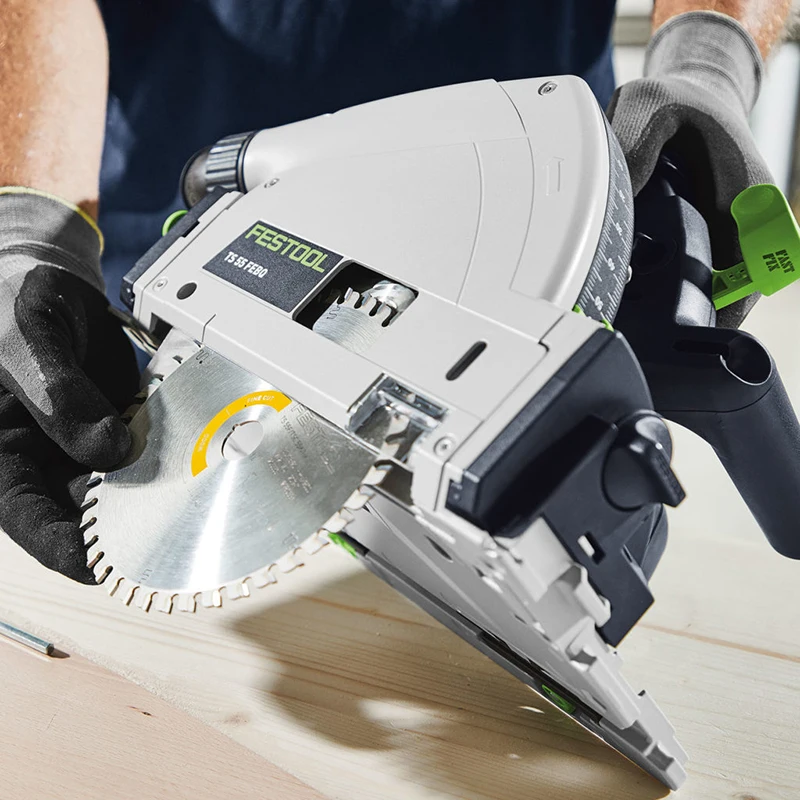 FESTOOL Plunge Cut Track Saw TS 55 FEQ-F-Plus Woodworking Rail Portable Vacuum Cutting Saw Power Tools 1200W 220V TS55FEBQ