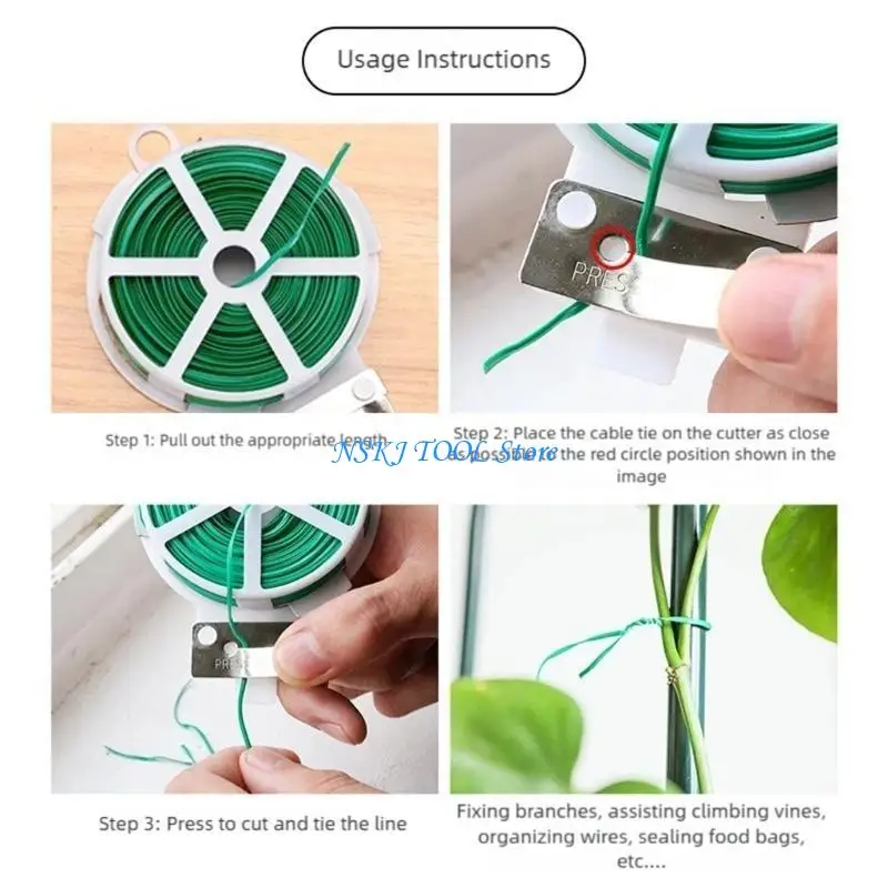 Fil liaison jardin L8RC à plusieurs usage