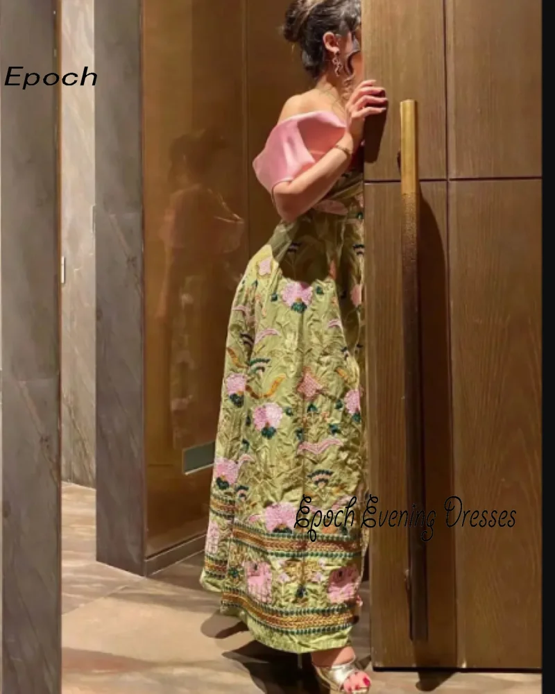 Epoch Formal Evening Dress فساتين مناسبة رسمية Arabia A-Line Fashion Pattern Elegant Limited Cocktail Prom Gown For Noble Women