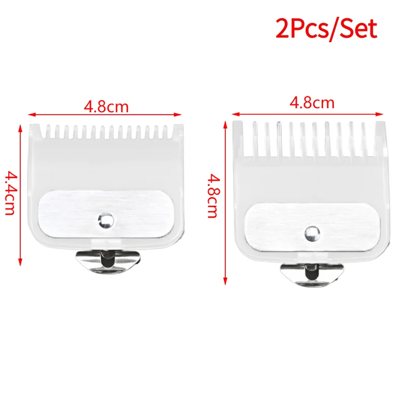 2Pcs/Set 1.5mm+4.5 mm Hair Clipper Guide Comb Set Standard Guards Attach Trimmer Parts.