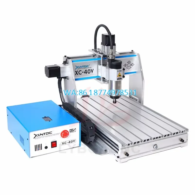 Wmwmnu for LY CNC Router XC-40V Engraving Milling USB Interface 3axis 395X285mm Woodworking Metal Cnc Engraver