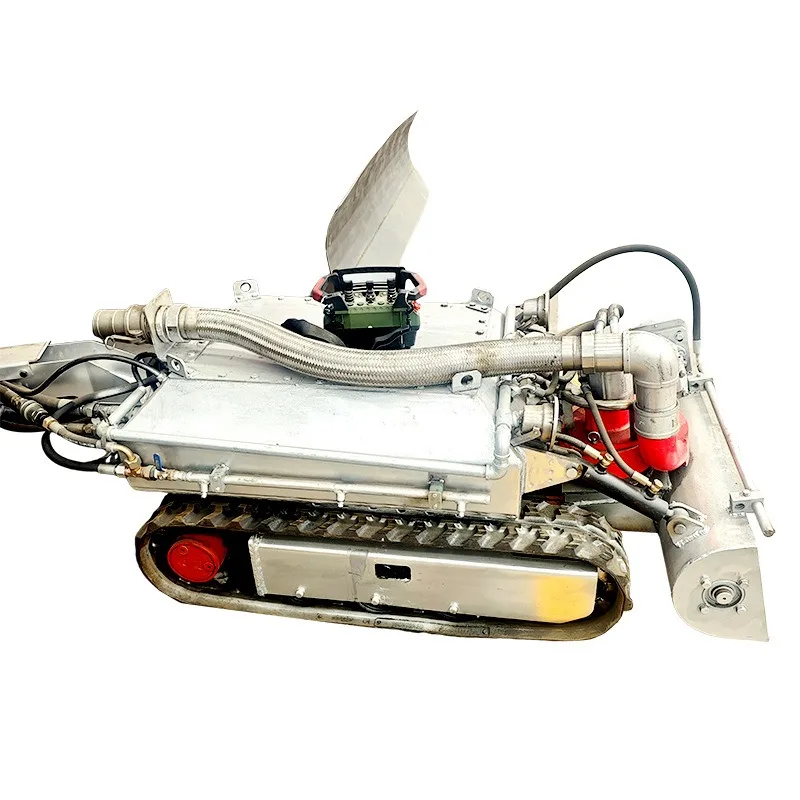 

Underwater dredging and diving robot Pipeline sewage discharge crawler chassis Hydraulic remote control Underwater sludge cleani