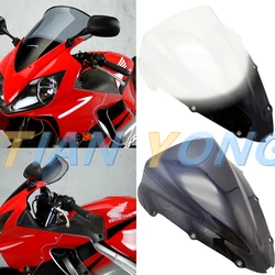 Smoke Black Double Bubble Windscreen Accessories Windshield Deflector For Honda CBR600 CBR 600 F4i 2001 2002 2003 2004 2005 2006