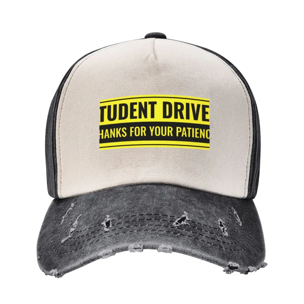 Student Driver Thanks For Your Patience Sign Baseball Cap Trucker Hat fishing hat For Man Women's