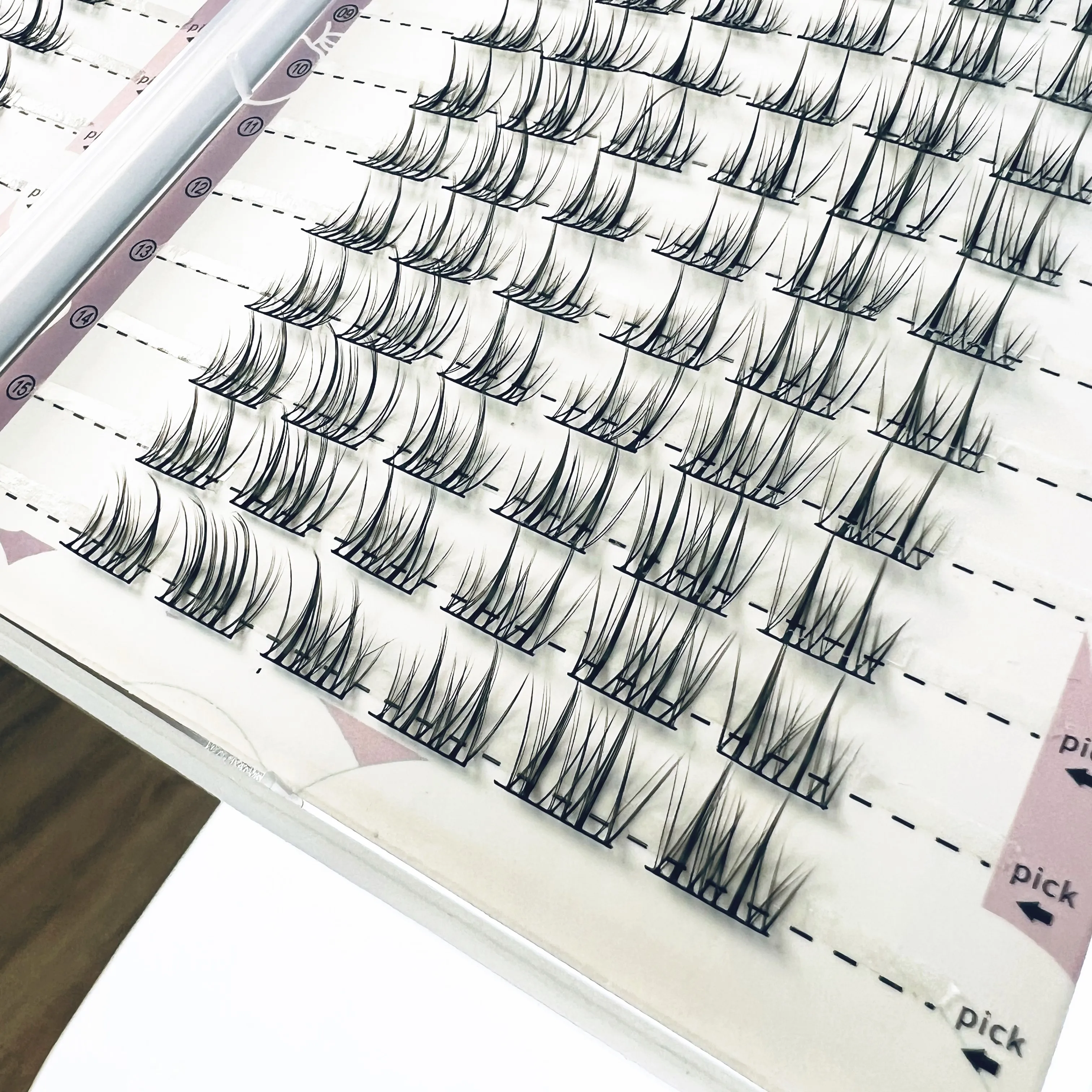 32Rows Eyeslashes Extension Personal Professional Individual Cluster Grafting Wholesale Eyelash Large Capacity Flowerknow Makeup