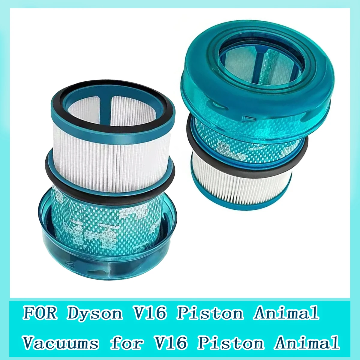 HEPA Filter for Dyson V16 Piston Animal Vacuums,  for V16 Piston Animal Submarine Ds60 Wet & Dry Vacuum Cleaner
