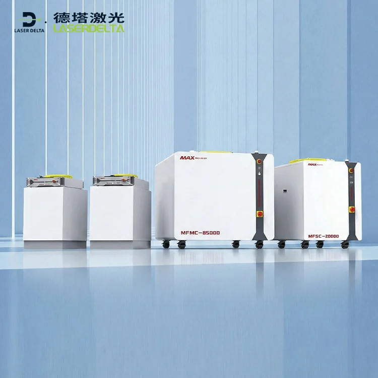 Max Series 1000W-12000W High Power Fiber Laser Source for Metal Cutting and Welding Direct Factory Supplier