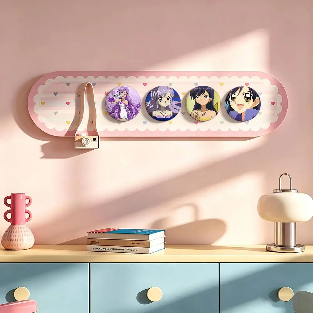 Karen Melody Pichi Pichi Pitch Badges Button Round Creative Pin Brooch Badge Bag Decor Accessories Fans Collect Friends Gifts