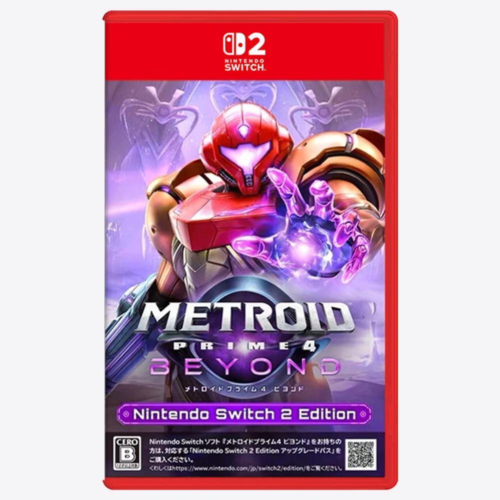 Metroid Prime 4 Beyond, Juego para Nintendo Switch 2, 100% Original, Tarjeta de Juego Física, Juego de Acción de Disparos para Consola NS2