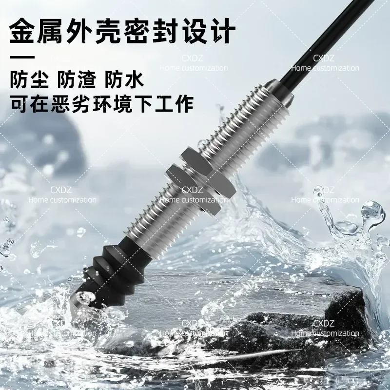 High Precision M8 Waterproof Dustproof Inductive Proximity Sensor Switch Displacement Origin Limit Detection