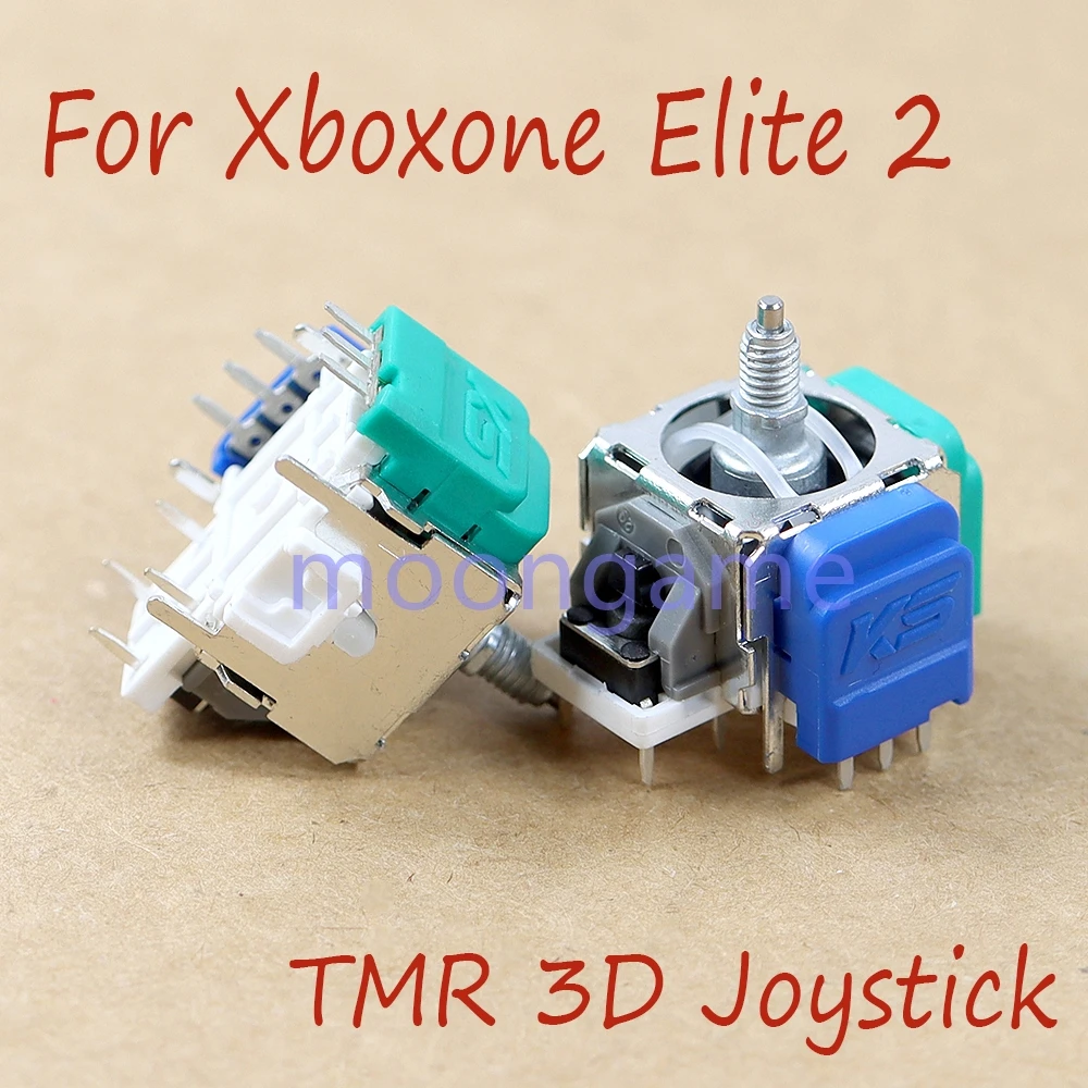 

40 шт. аналоговых 3D-джойстиков TMR для консоли Xbox One Elite 2, сменный сенсорный модуль, электромагнитные стики для управления движением пальцами