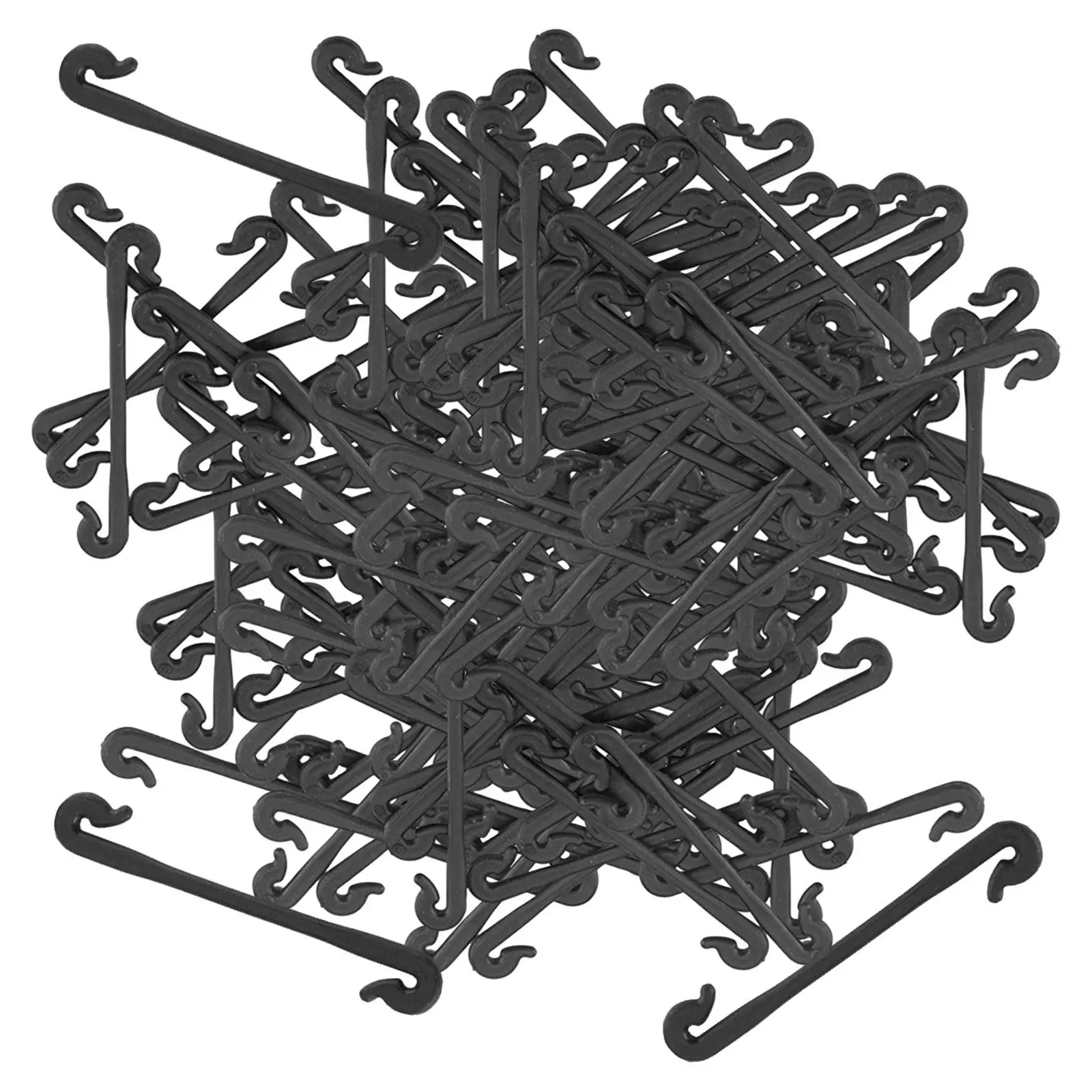 200 قطعة من مشابك دعم نباتات الحديقة بإبزيم مربوط