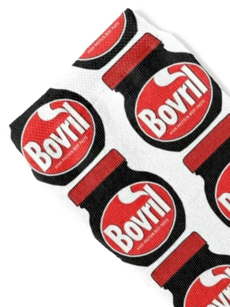 Bovril Illustration Socks sports stockings Climbing cool new year Women Socks Men's