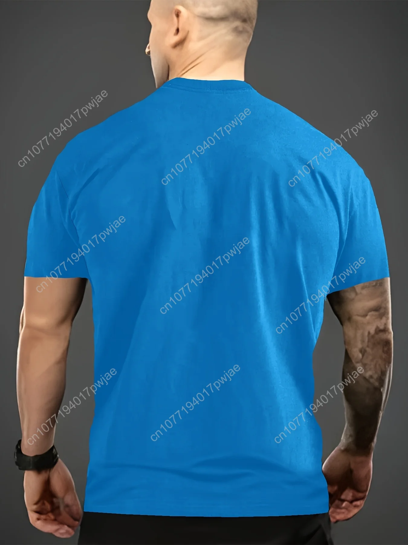 T-shirt da uomo con stampa 3D alla moda di Alaïa