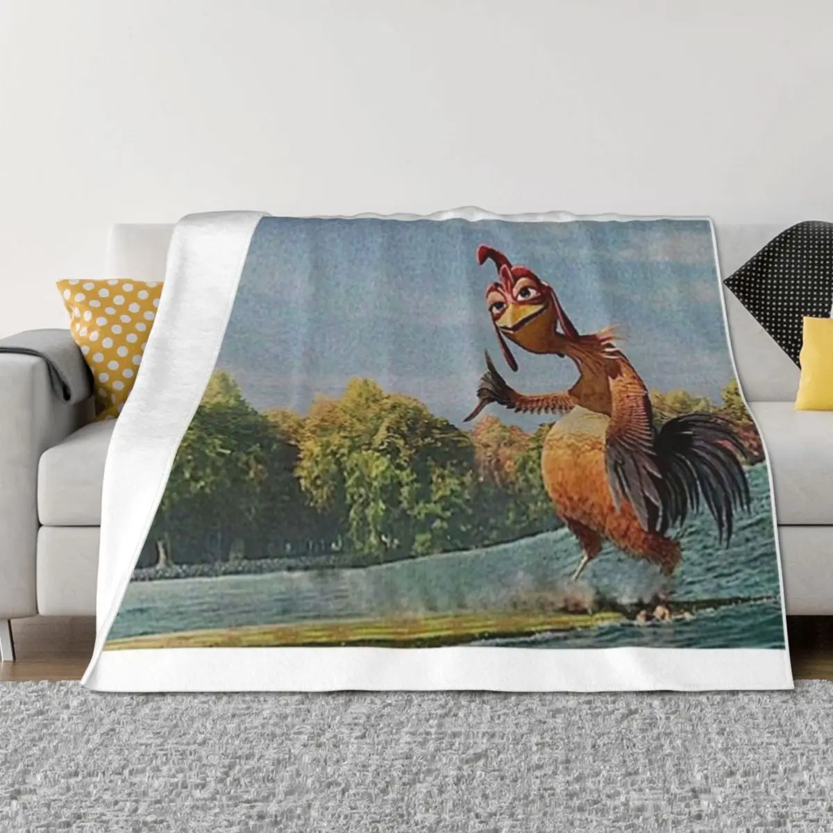 

Chicken Joe Throw Blanket Softest Cute Bed linens for sofa Blankets