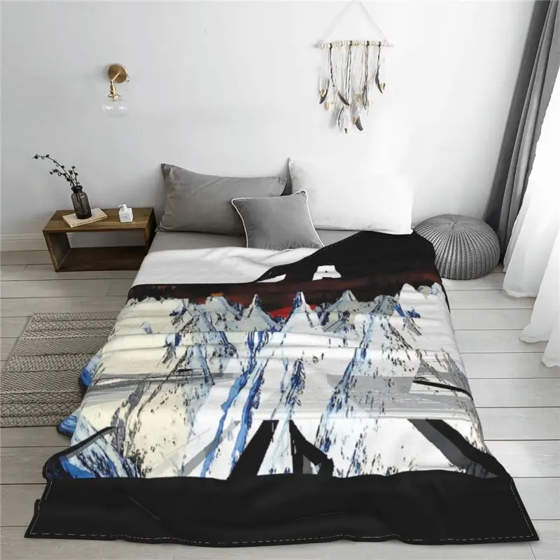 Radiohead The National Anthem English Rock Band Blanket Fluffy Bedroom Plus Velvet Cover Blanket Camping Blanket