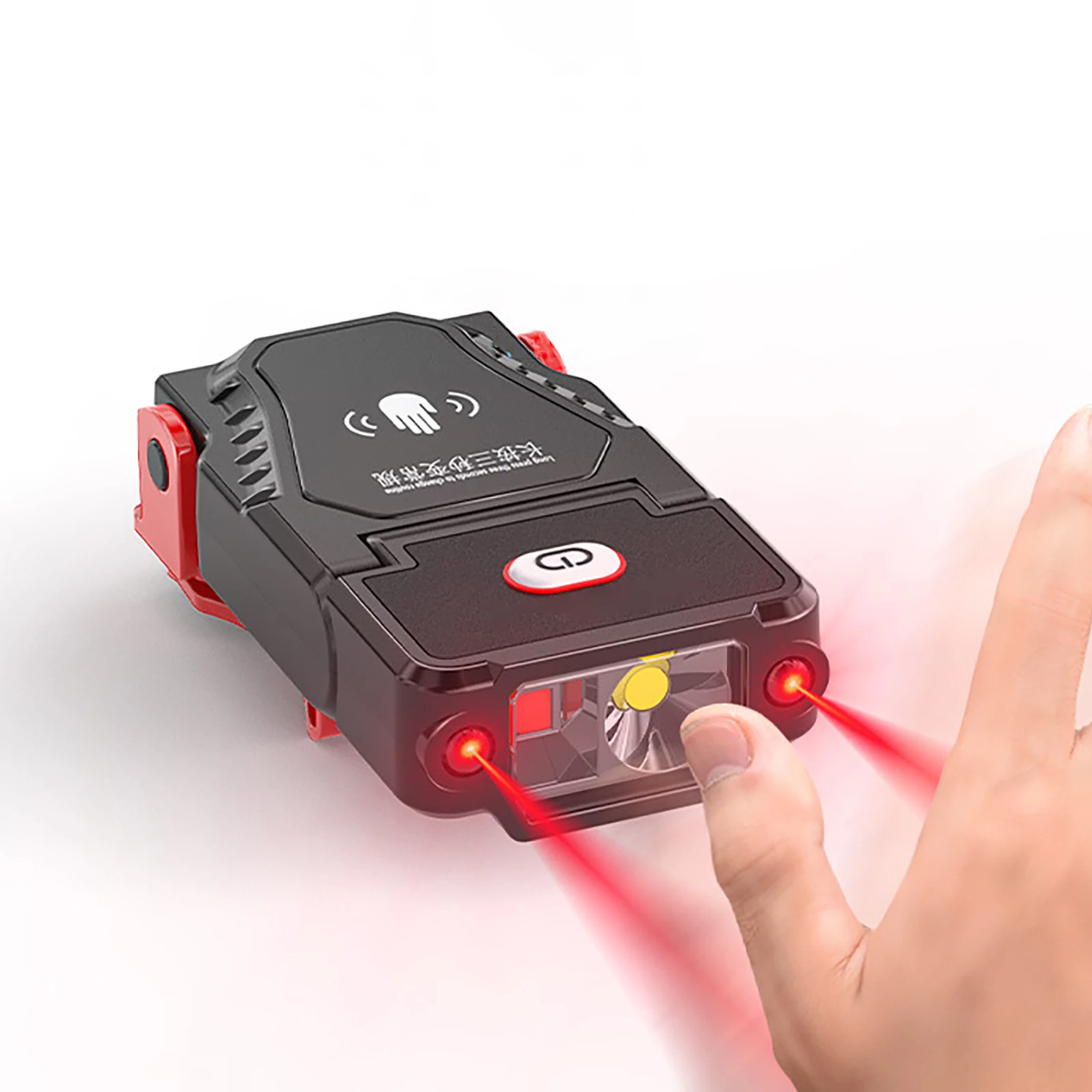 Super Bright USB Rechargeable LED Sensor Clip-On Baseball Cap Light Hat Flashlight Adjustable Angle Fishing Camping Headlamp