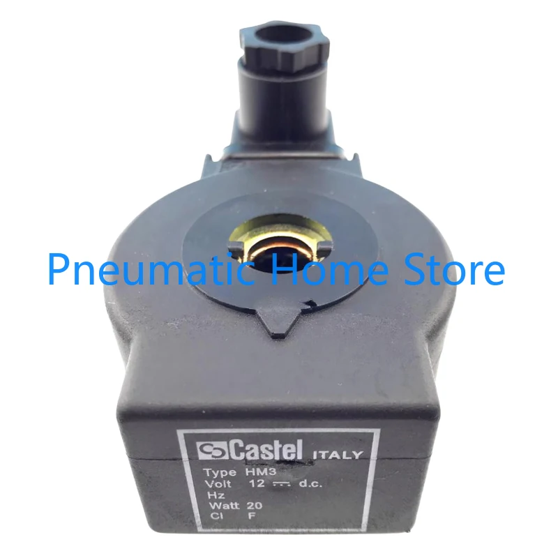 Bobina de válvula solenoide de refrigeración para habitación fría tipo Castel HM3, 20W, diámetro interior, 11mm, altura 35mm