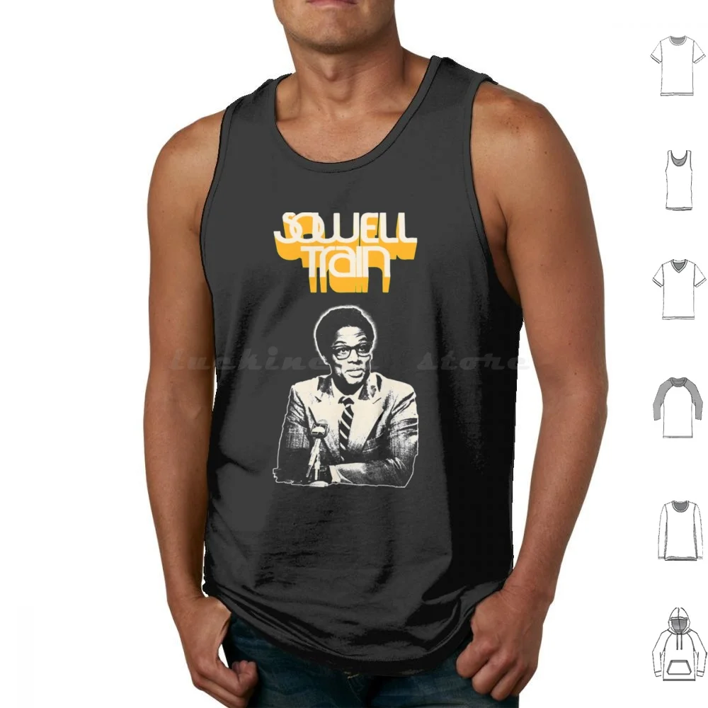 Sowell Train Shirt Essential Tank Tops Vest Sleeveless Thomas Sowell Libertarian Conservative Economics Sowell