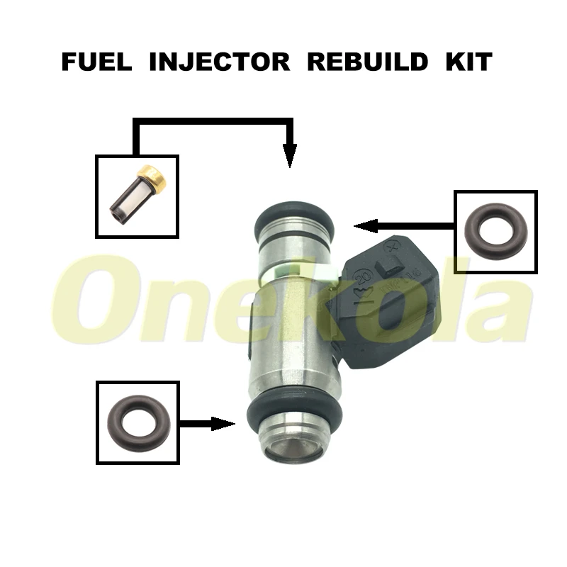 Fuel Injector Repair Kits for IWP116 0280158169 For Fiat Doblo Palio Panda Punto Lancia IWP095